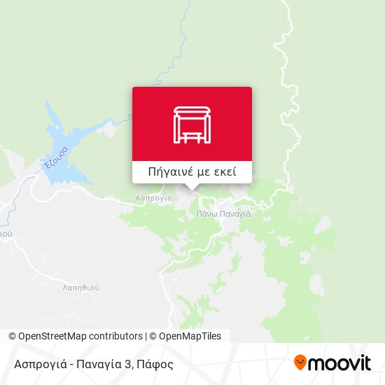 Ασπρογιά - Παναγία 3 χάρτης