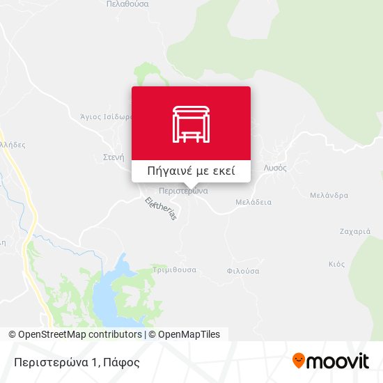 Περιστερώνα 1 χάρτης