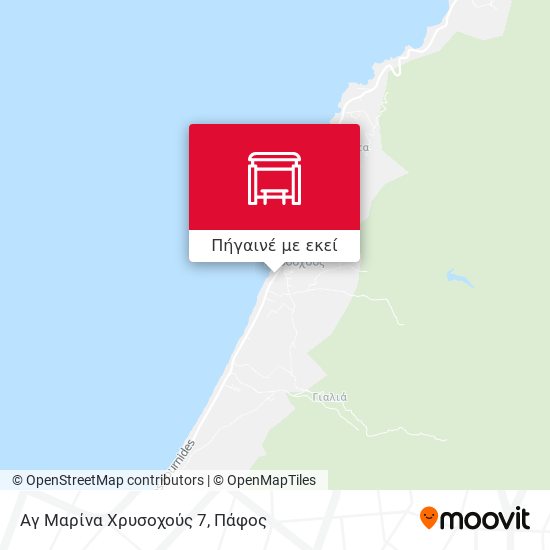 Αγ Μαρίνα Χρυσοχούς 7 χάρτης