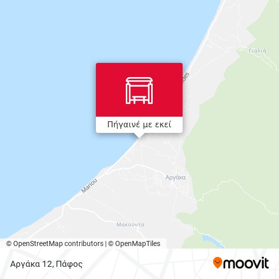 Αργάκα 12 χάρτης