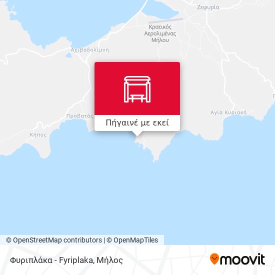 Φυριπλάκα - Fyriplaka χάρτης