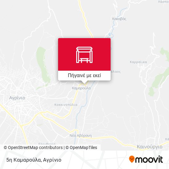 5η Καμαρούλα χάρτης