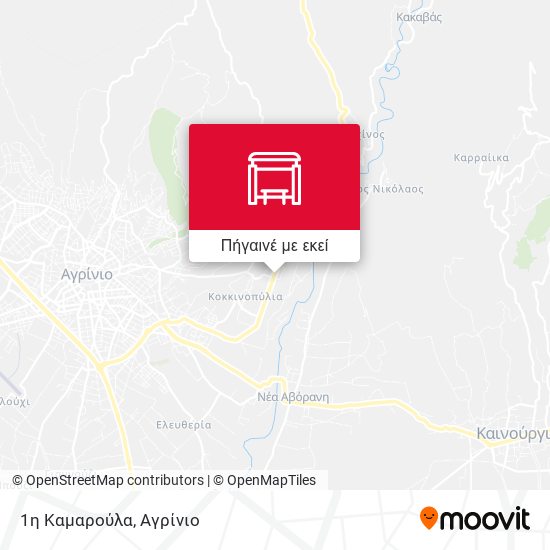 1η Καμαρούλα χάρτης