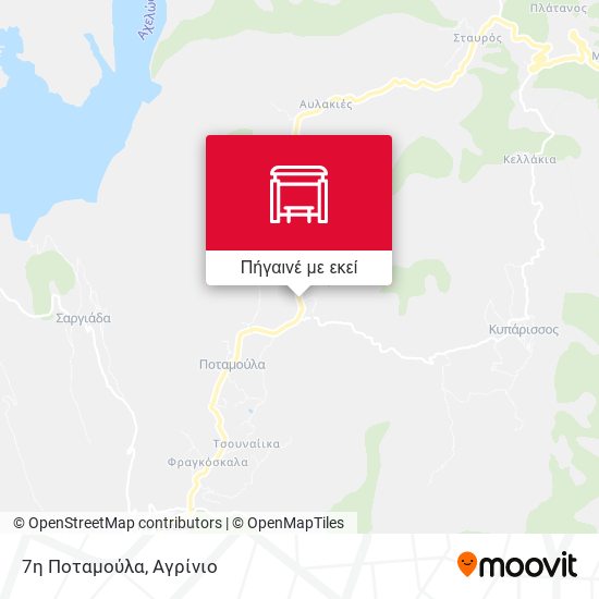 7η Ποταμούλα χάρτης