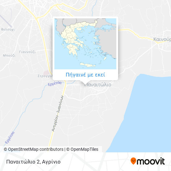 Παναιτώλιο 2 χάρτης
