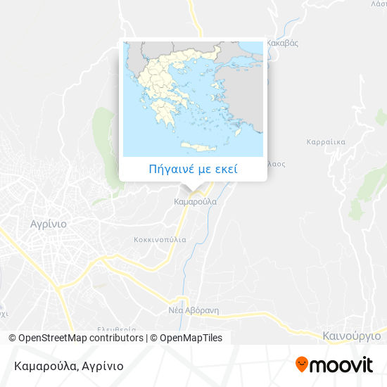 Καμαρούλα χάρτης