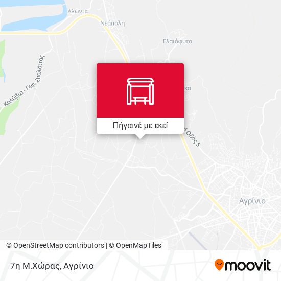 7η Μ.Χώρας χάρτης