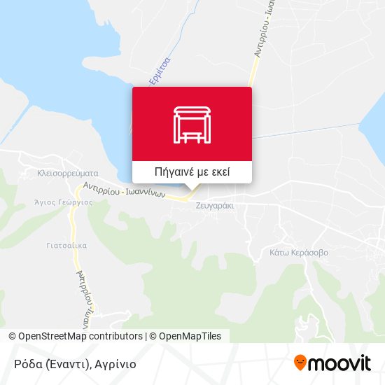 Ρόδα (Έναντι) χάρτης