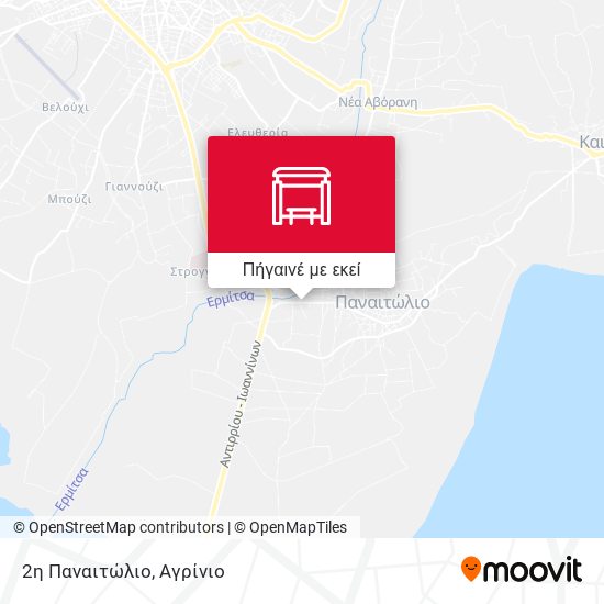 2η Παναιτώλιο χάρτης