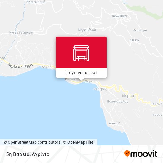 5η Βαρειά χάρτης