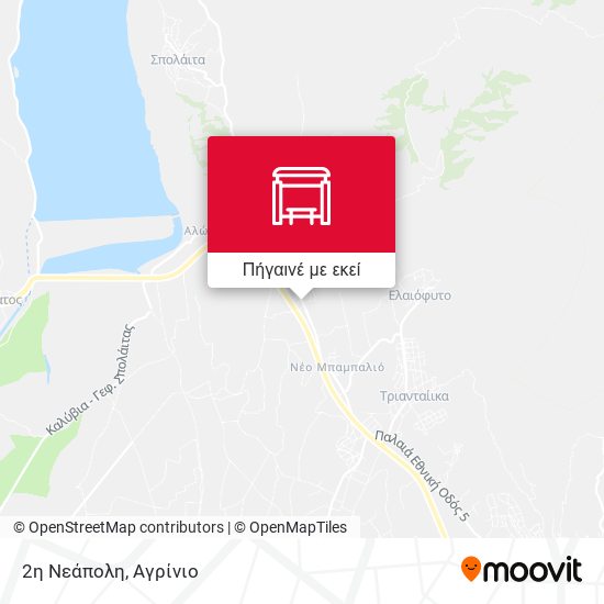 2η Νεάπολη χάρτης