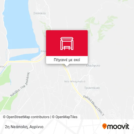 2η Νεάπολη χάρτης