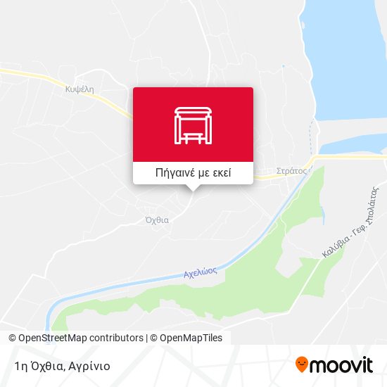 1η Όχθια χάρτης