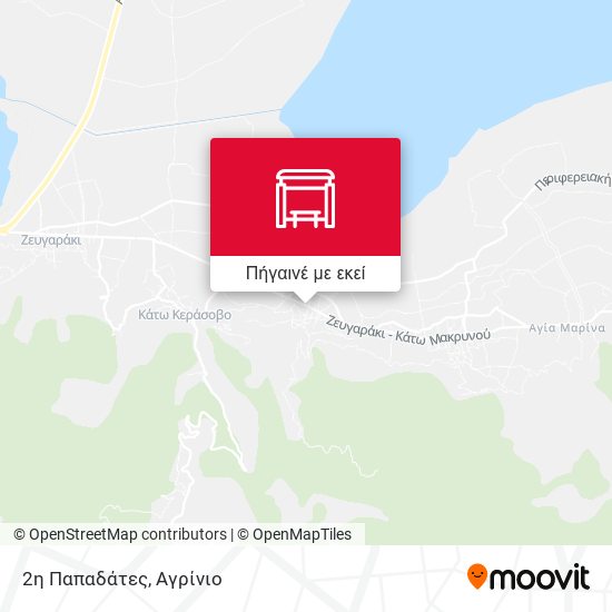 2η Παπαδάτες χάρτης