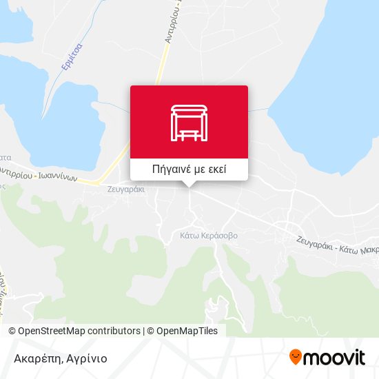 Ακαρέπη χάρτης