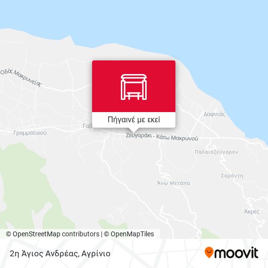 2η Άγιος Ανδρέας χάρτης
