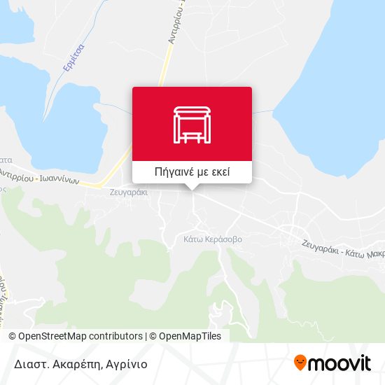Διαστ. Ακαρέπη χάρτης
