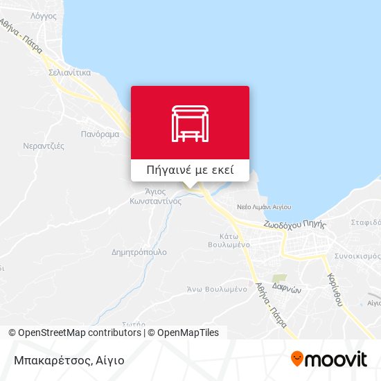 Μπακαρέτσος χάρτης