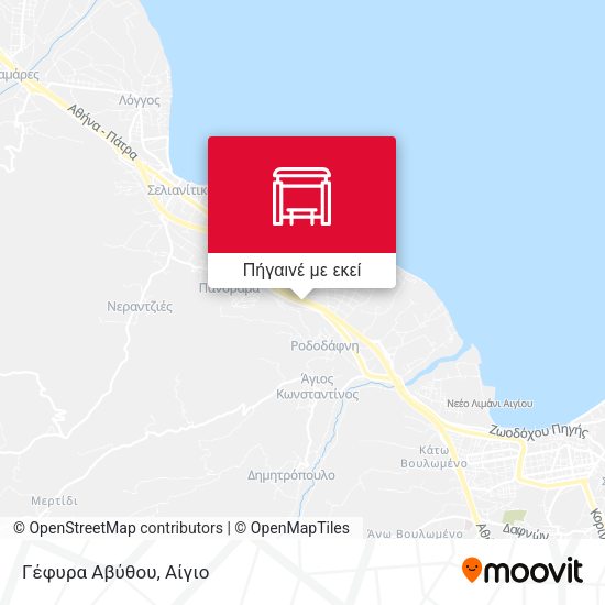 Γέφυρα Αβύθου χάρτης
