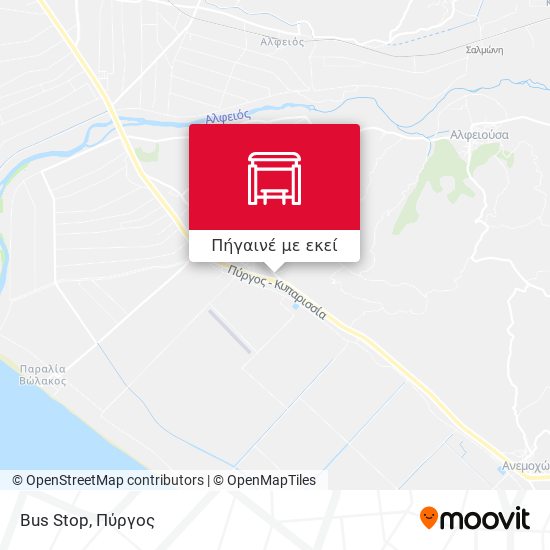 Bus Stop χάρτης