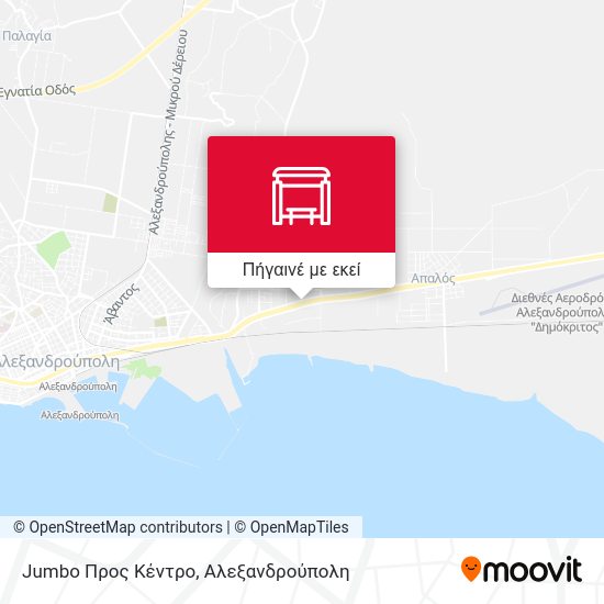 Jumbo Προς Κέντρο χάρτης