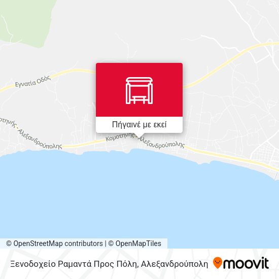 Ξενοδοχείο Ραμαντά Προς Πόλη χάρτης