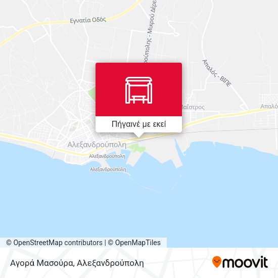 Αγορά Μασούρα χάρτης