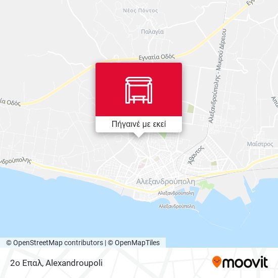 2ο Επαλ χάρτης