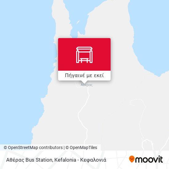 Αθέρας  Bus Station χάρτης