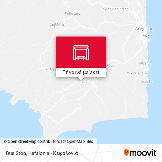 Bus Stop χάρτης