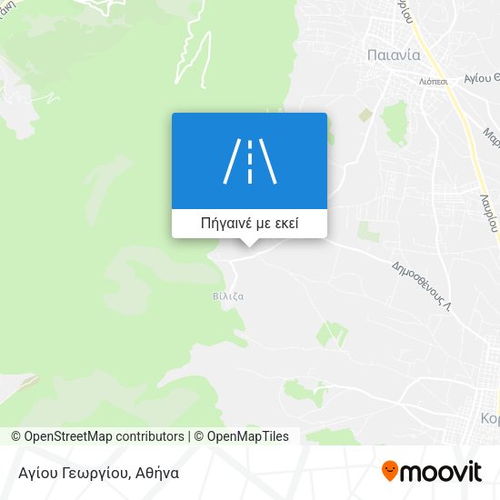 Αγίου Γεωργίου χάρτης