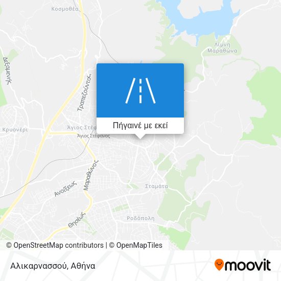 Αλικαρνασσού χάρτης