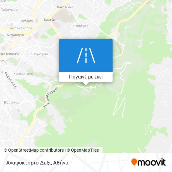 Αναψυκτηριο Δεξι χάρτης