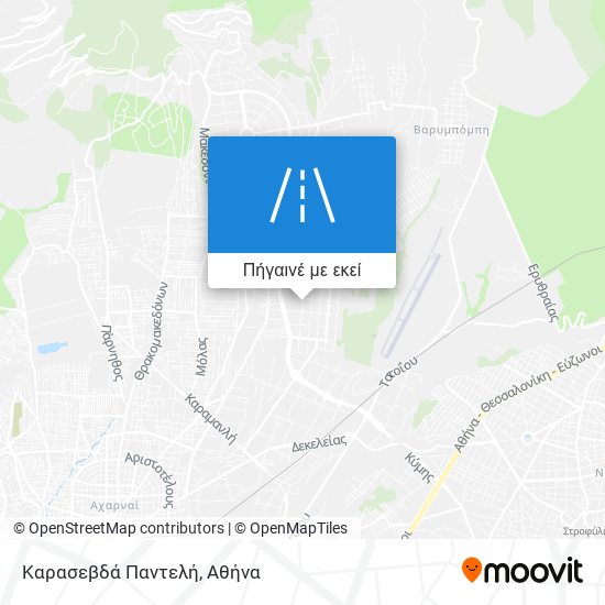 Καρασεβδά Παντελή χάρτης