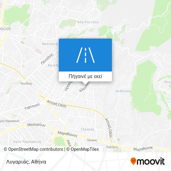 Λυγαριάς χάρτης