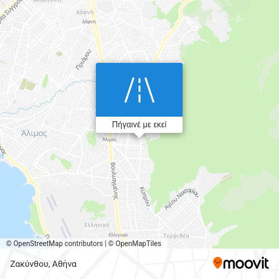 Ζακύνθου χάρτης