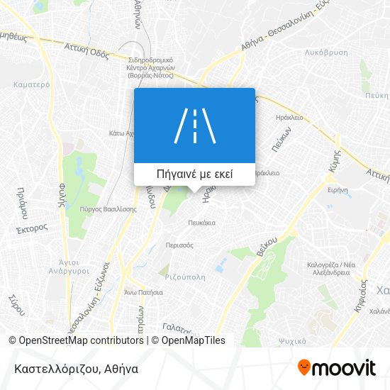 Καστελλόριζου χάρτης