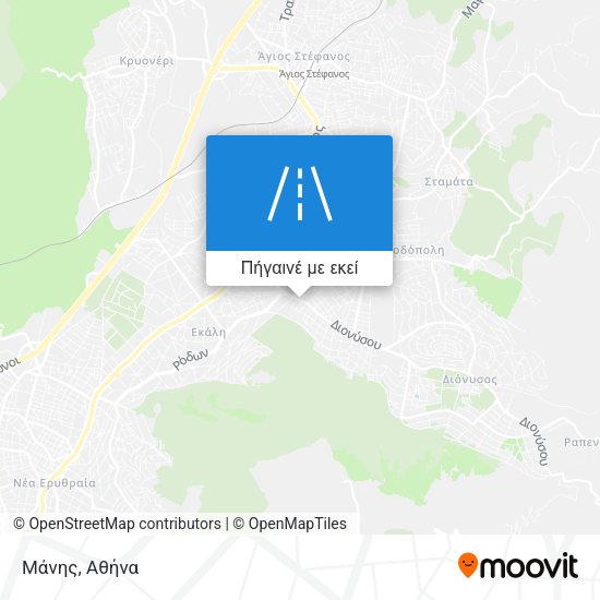 Μάνης χάρτης