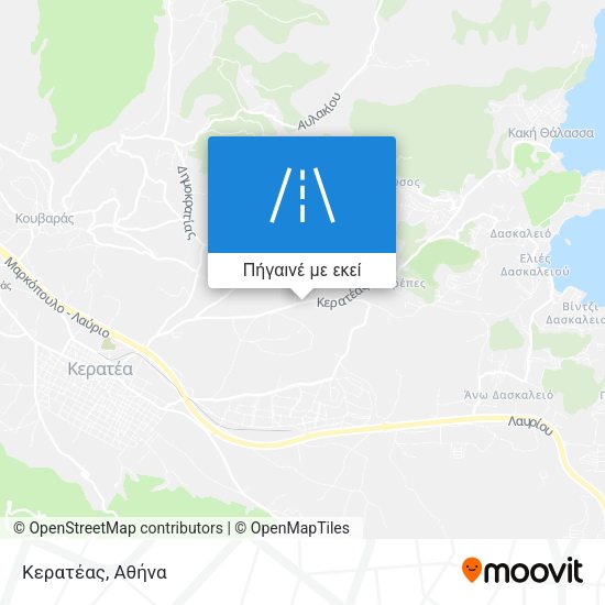 Κερατέας χάρτης