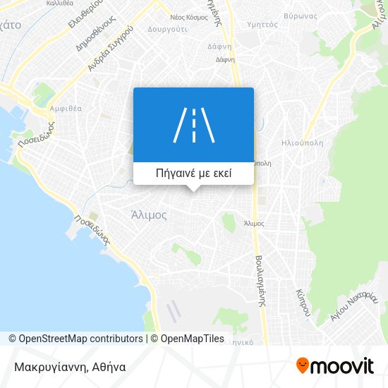 Μακρυγίαννη χάρτης