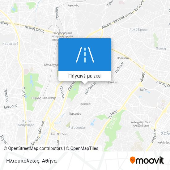 Ηλιουπόλεως χάρτης
