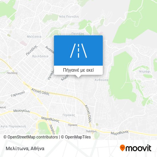 Μελίτωνα χάρτης