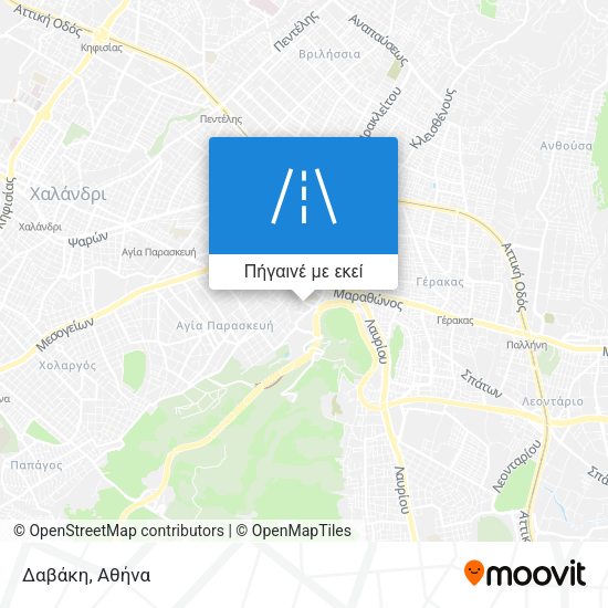Δαβάκη χάρτης
