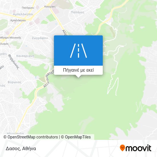 Δασος χάρτης