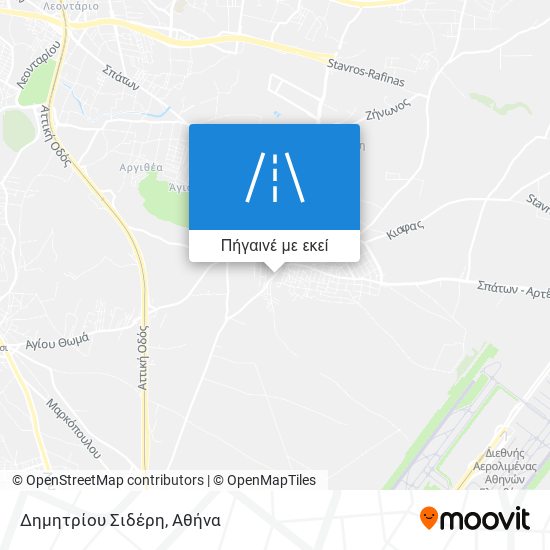 Δημητρίου Σιδέρη χάρτης