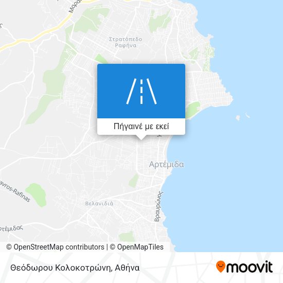 Θεόδωρου Κολοκοτρώνη χάρτης