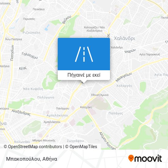 Μπακοπούλου χάρτης