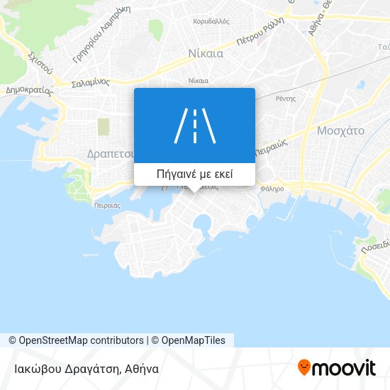 Ιακώβου Δραγάτση χάρτης