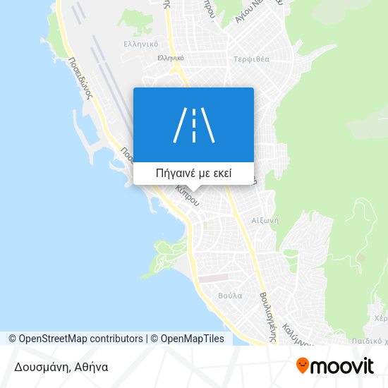 Δουσμάνη χάρτης