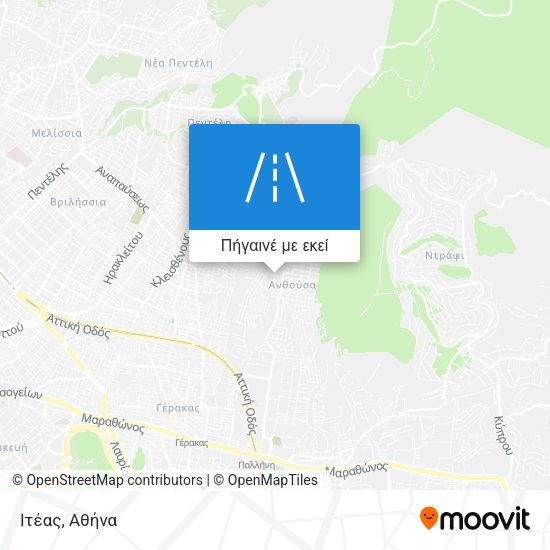 Ιτέας χάρτης